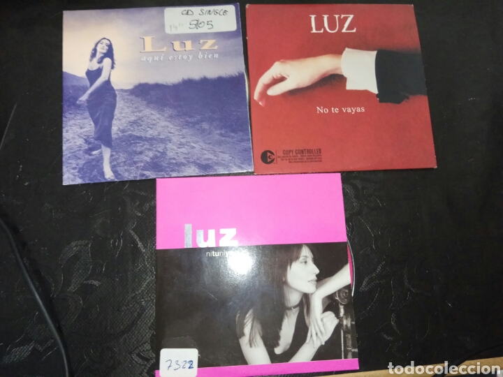 CDs de m&uacute;sica: LUZ CASAL / LOTE 3 CD SINGLE - Foto 1