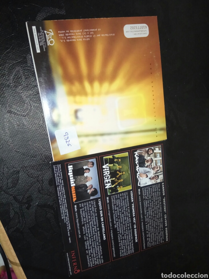 CDs de m&uacute;sica: KANNON / 2 CD SINGLE / NU METAL - Foto 2