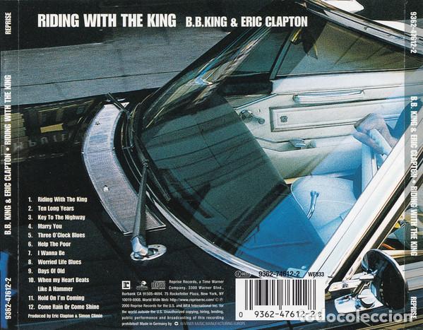 CDs de m&uacute;sica: B.B. King & Eric Clapton --- Riding With The King - Foto 2