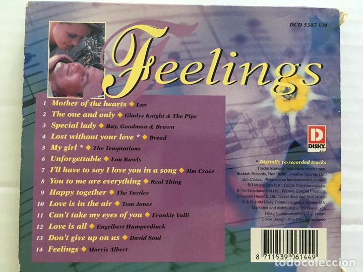 CDs de m&uacute;sica: CD FEELINGS-VARIOS - Foto 2
