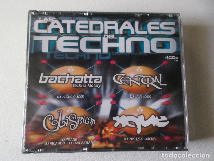 CDs de m&uacute;sica: LAS CATEDRALES DEL TECHNO COLISEUM, CENTRAL BACHATTA, 4 CDS - Foto 1