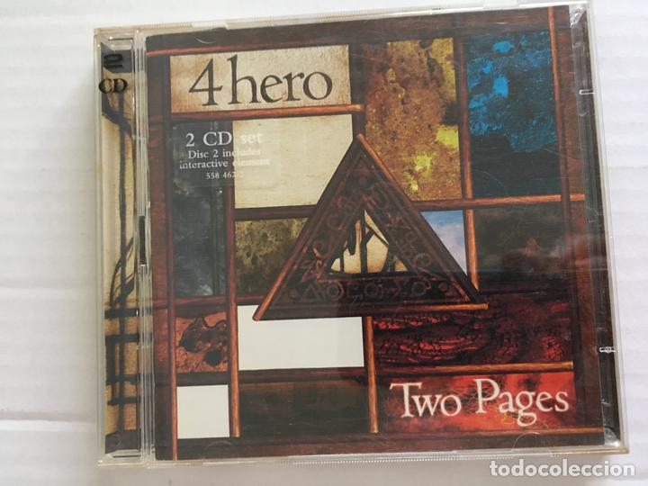 CDs de m&uacute;sica: CD DOBLE-4 HERO-TWO PAGES - Foto 1