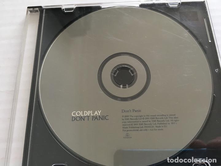 CDs de m&uacute;sica: CD SINGLE-COLDPLAY-DONT PANIC - Foto 1