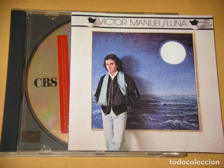 CDs de m&uacute;sica: Victor Manuel, Luna, CD - Foto 1