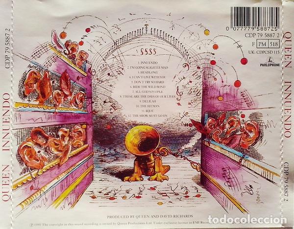 CDs de m&uacute;sica: Queen &lrm;- Innuendo - Foto 2