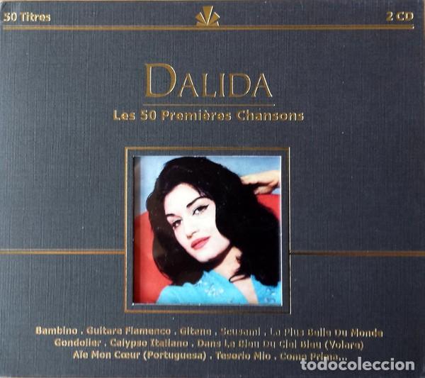 CDs de m&uacute;sica: Dalida - Les 50 Premi&egrave;res Chansons - 2xCD - Foto 1
