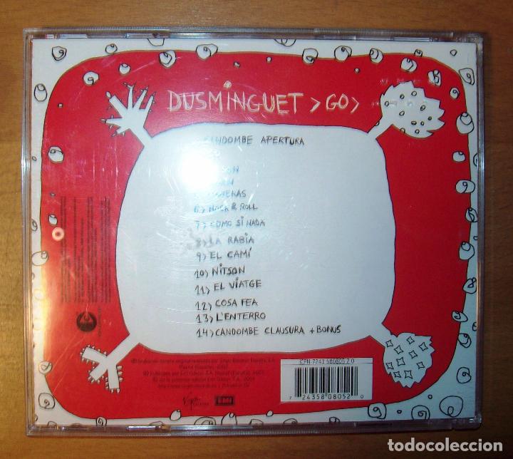 CDs de m&uacute;sica: DUSMINGUET. Go. &ndash; Virgin Records : EMI, 2003 - Foto 3