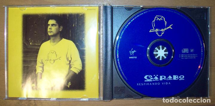 CDs de m&uacute;sica: CARABO. Respirando vida. &ndash; Virgin, 1998 - Foto 2