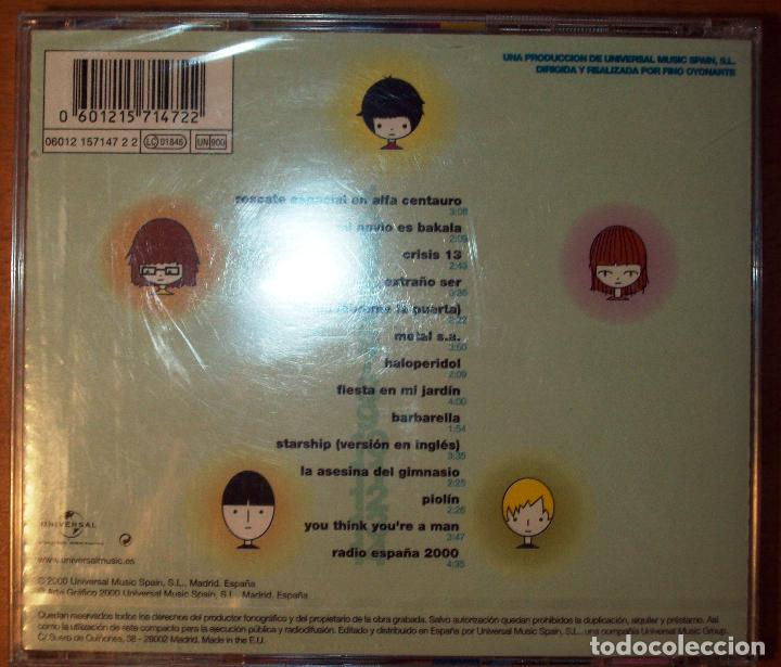 CDs de m&uacute;sica: METEOSAT. Espunk! &ndash; Universal Music Spain, 2000 - Foto 2