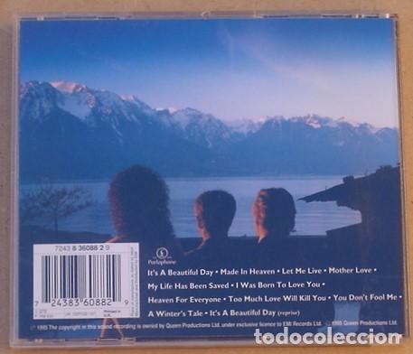 CDs de m&uacute;sica: QUEEN - MADE IN HEAVEN (CD) 1995 - Foto 3