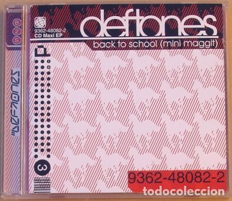 CDs de m&uacute;sica: DEFTONES - BACK TO SCHOOL (MINI MAGGIT) (CD) 2001 - 8 TEMAS - Foto 1