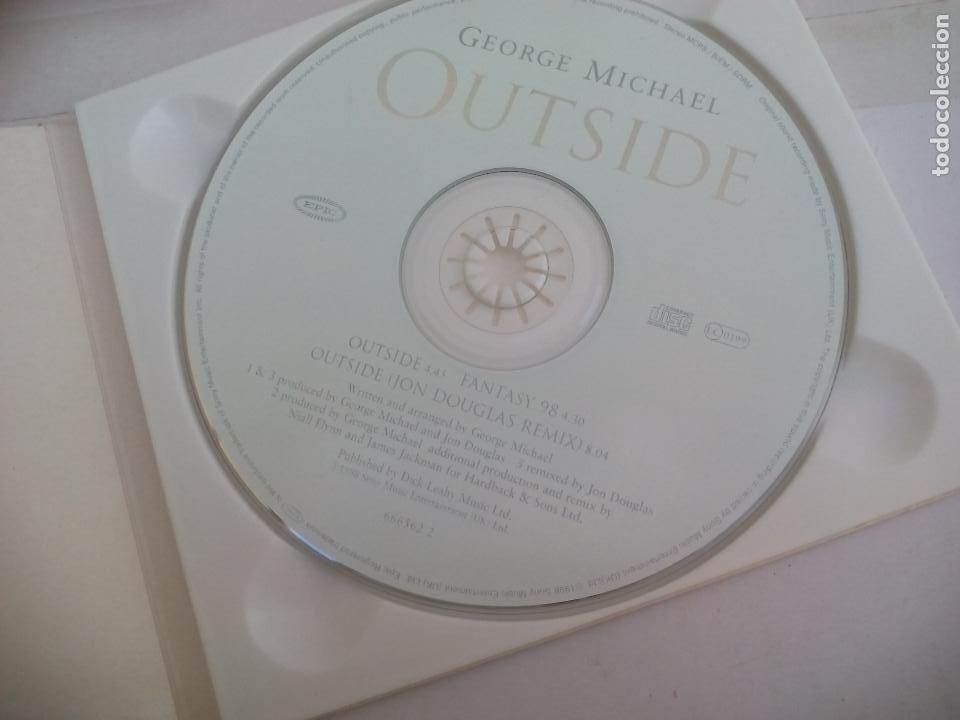 CDs de m&uacute;sica: Outside, George Michael CD single 1998, 3 temas - Foto 4