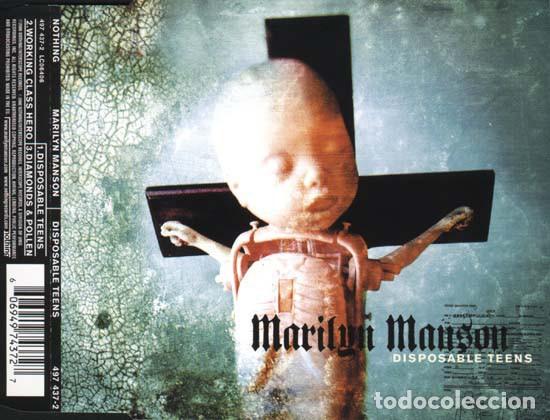 CDs de m&uacute;sica: Marilyn Manson - Disposable Teens -MINI CD- - Foto 2