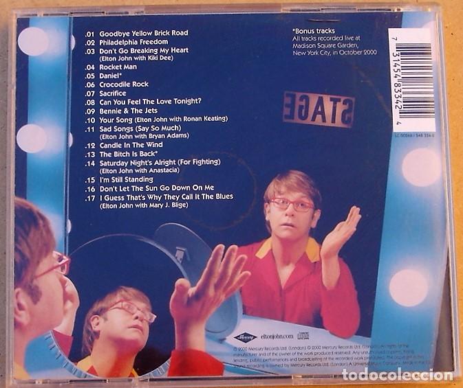 CDs de m&uacute;sica: ELTON JOHN - ONE NIGHT ONLY (CD) 2000 - 17 TEMAS - Foto 3