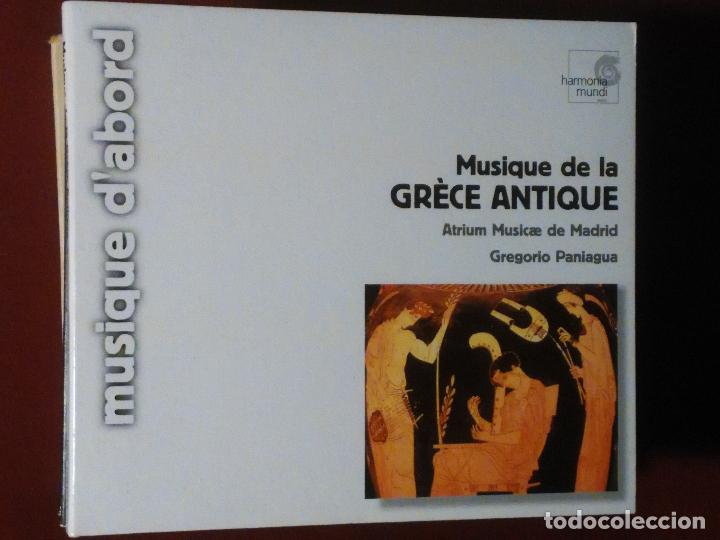 Music CDs: Atrium Music&aelig; De Madrid, Gregorio Paniagua-Musique De La Gr&egrave;ce Antique (cd digipak)