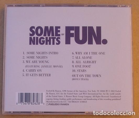 CDs de m&uacute;sica: FUN. - SOME NIGHTS (CD) 2012 - 11 TEMAS - Foto 3
