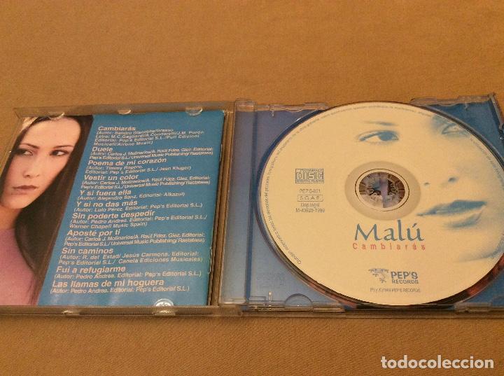 CDs de m&uacute;sica: MALU Cambiaras 1999. - Foto 3