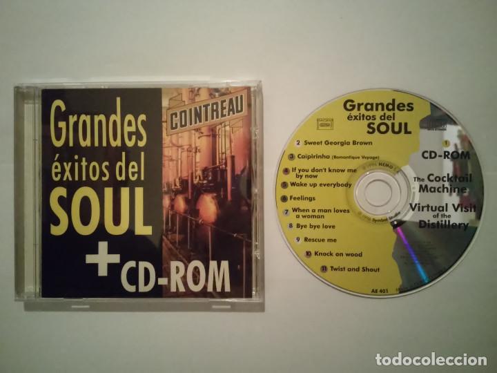 CD de M&uacute;sica: CD ORIGINAL - GRANDES EXITOS DEL - SOUL - COINTREAU - + CD ROM