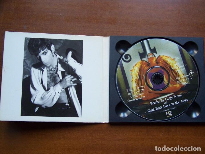 CDs de m&uacute;sica: CD SINGLE PRINCE BETCHA BY GOLLY 2 TEMAS - Foto 3