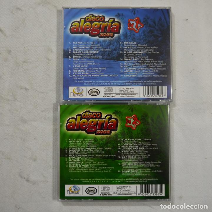 CDs de m&uacute;sica: DISCO ALEGR&Iacute;A 2005 - 2 CDS - Foto 5