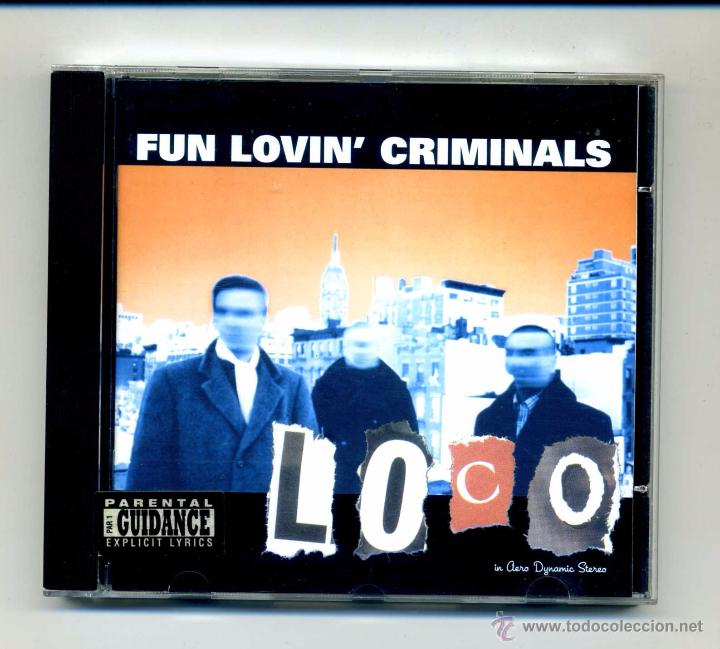 CD di Musica: Fun Lovin' Criminals-Loco (CD 2001) Primal Scream, Beastie Boys, Gorillaz, Beck, The Roots, Tricky