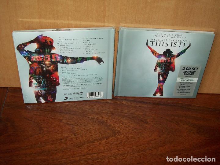 CDs de m&uacute;sica: MICHAEL JACKSON - THIS IS IT - DOBLE CD EDICION ESPECIAL TAPAS DE CARTON NUEVO PRECINTADO