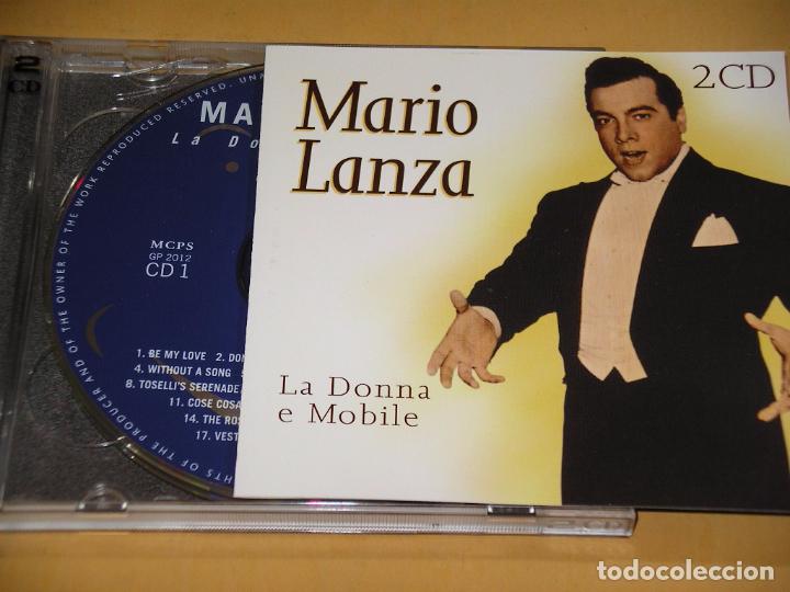 CDs de m&uacute;sica: Mario Lanza, La donna e mobile, doble, con 2 CD - Foto 1