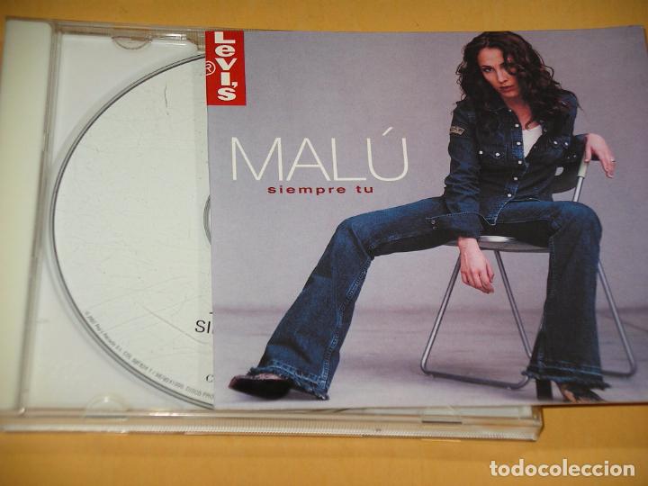 CDs de m&uacute;sica: Mal&uacute;, Siempre tu, CD single promocional de Levi&acute;s, levis - Foto 1