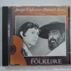 CDs de Música: JORGE CAFRUNE Y DANIEL TORO - LA YAPIA - CD 1999. Lote 111739815