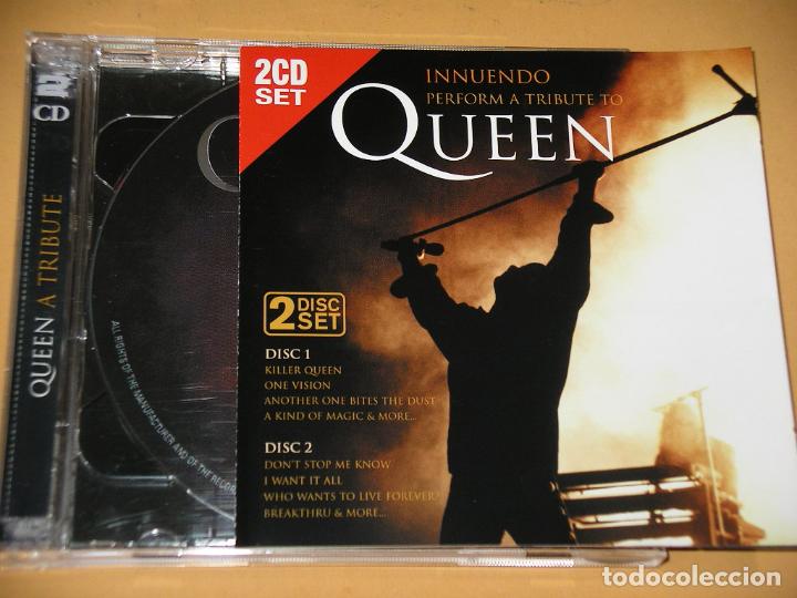 CDs de m&uacute;sica: Queen, Innuendo perform a tribute, doble, con dos CD - Foto 1