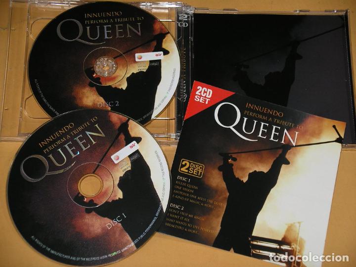 CDs de m&uacute;sica: Queen, Innuendo perform a tribute, doble, con dos CD - Foto 3