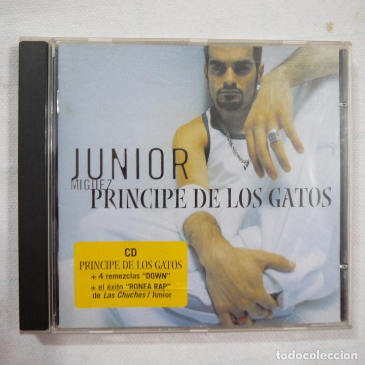 CDs de m&uacute;sica: JUNIOR MIGUEZ - PRINCIPE DE LOS GATOS - CD 2004 - Foto 1