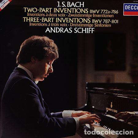 CDs de m&uacute;sica: Bach - Schiff - Two-Part Inventions - Three-Part Inventions - CD - Foto 1