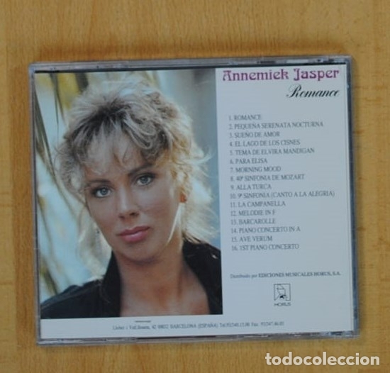 CDs de m&uacute;sica: ANNEMICK JASPER - ROMANCE - CD - Foto 2