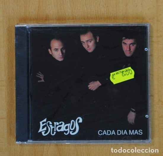 CDs de m&uacute;sica: ESTRAGOS - CADA DIA MAS - CD - Foto 1
