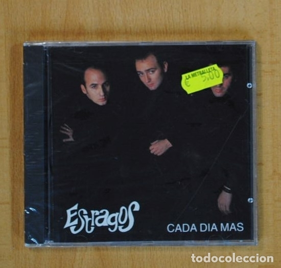 CDs de m&uacute;sica: ESTRAGOS - CADA DIA MAS - CD - Foto 1