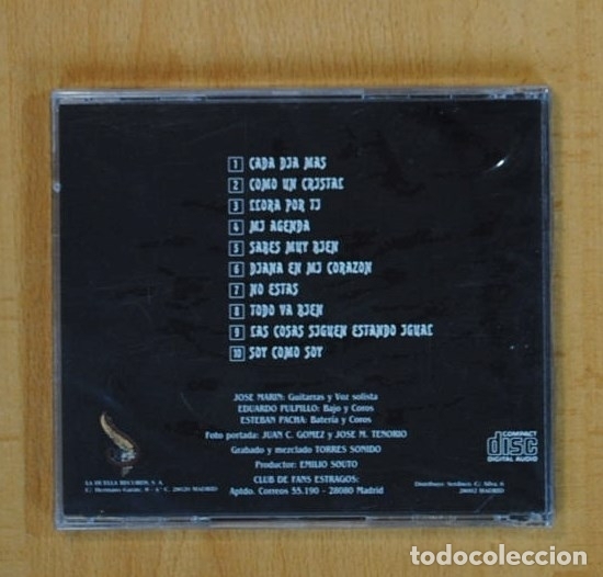 CDs de m&uacute;sica: ESTRAGOS - CADA DIA MAS - CD - Foto 2