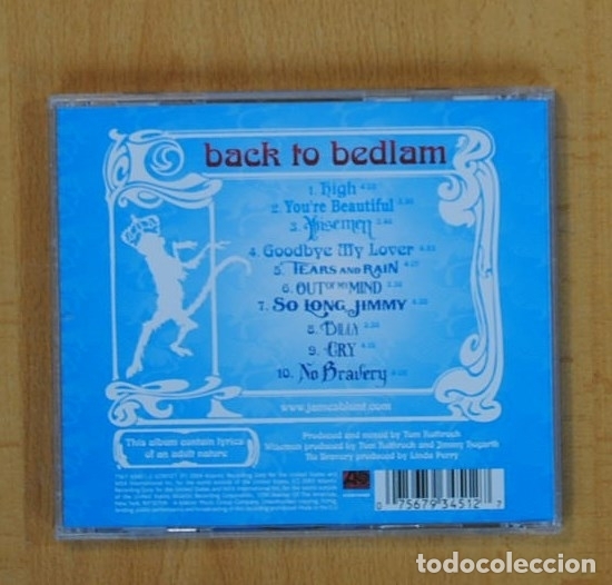 CDs de m&uacute;sica: JAMES BLUNT - BACK TO BEDLAM - CD - Foto 2