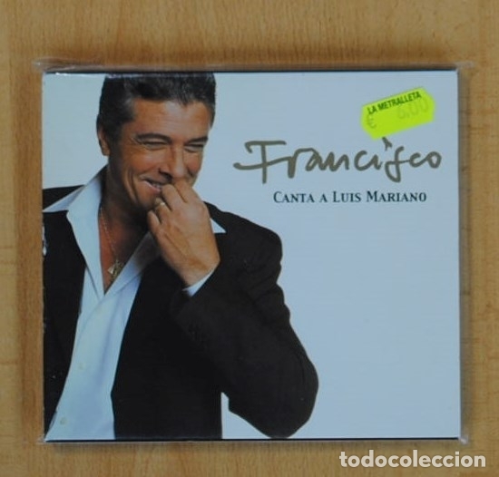 CDs de m&uacute;sica: FRANCISCO - CANTA A LUIS MARIANO - CD - Foto 1