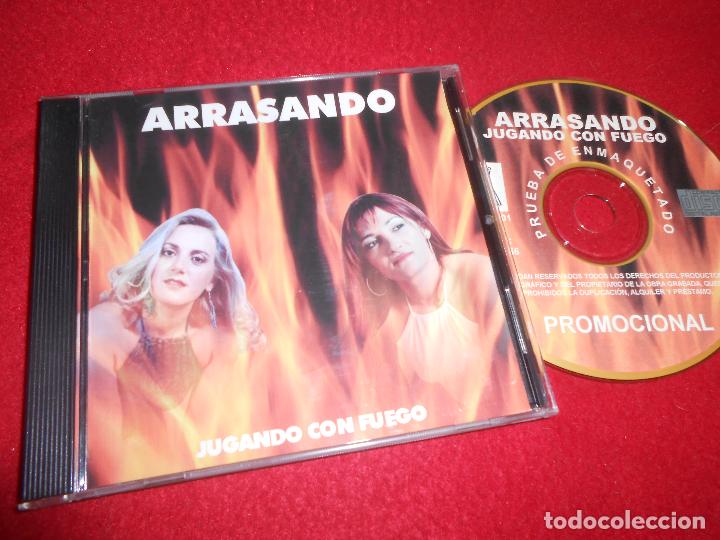 CDs de Musique: ARRASANDO JUGANDO CON FUEGO CD 2002 PRUEBA ENMAQUETADO maqueta PROMO