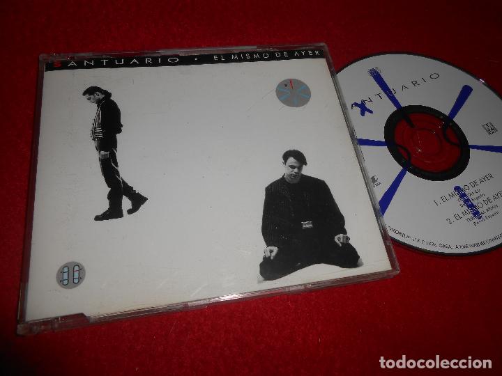 Musik-CDs: SANTUARIO EL MISMO DE AYER(VERSION CD)/(TERMINAL REMIX) CD SINGLE 1994 SYNTH TECNO POP
