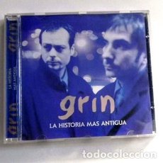 CDs de Música: GRIN - LA HISTORIA MÁS ANTIGUA - CD MÚSICA POP - ¿ GRUPO ESPAÑOL ? - AÑOS 90 - QUÉDATE / SI ESCUCHAN. Lote 111928959