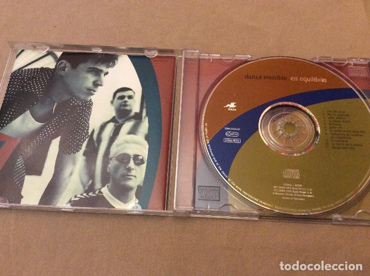 CDs de m&uacute;sica: DANZA INVISIBLE - EN EQUILIBRIO. 1998. - Foto 3