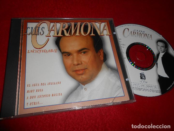 CDs de m&uacute;sica: LUIS CARMONA INOLVIDABLE CD 1997 - Foto 1