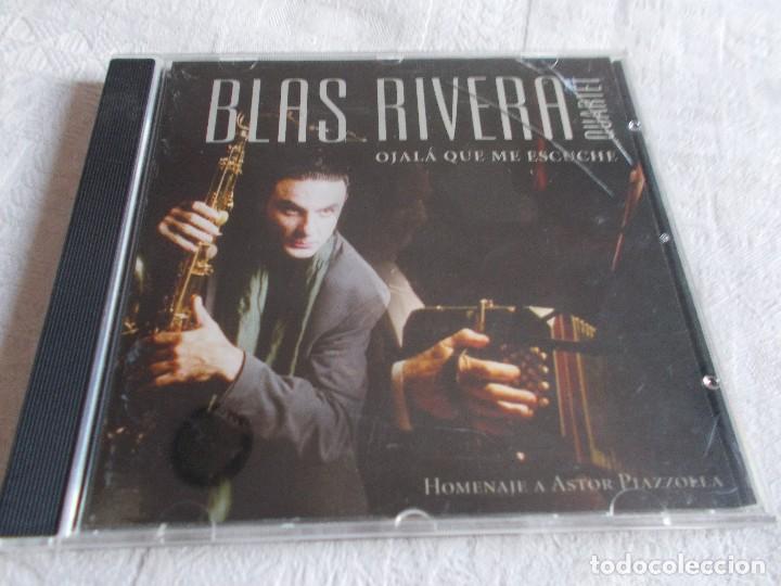 CD di Musica: BLAS RIVERA QUARTET Ojal&aacute; que me escuches