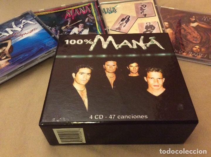 CDs de m&uacute;sica: Man&aacute;. 100%Man&aacute;. 4cd. 47 canciones. 2001 - Foto 1