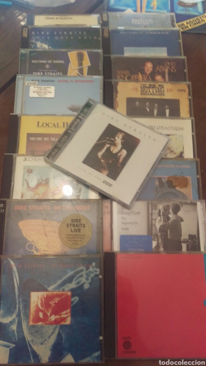 CDs de m&uacute;sica: Dir&eacute; Straits 17 CD como se ven. - Foto 1