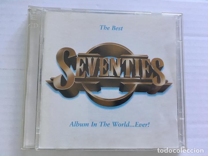 CDs de m&uacute;sica: CD DOBLE-SVENTIES-THE BEST - Foto 1