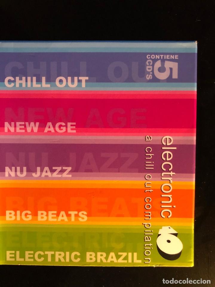 CDs de m&uacute;sica: ELECTRONIC A CHILL OUT COMPILATION 5 cds - Foto 1