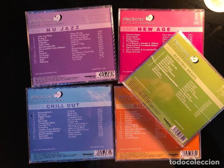 CDs de m&uacute;sica: ELECTRONIC A CHILL OUT COMPILATION 5 cds - Foto 3
